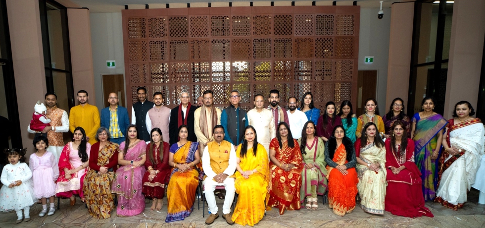 The Griha Pravesh (House Warming Ceremony) of the new premises of the High Commission of India, Wellington